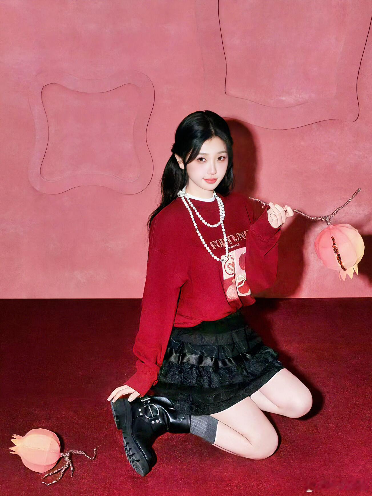 虞书欣欣愿party公式照 小石榴上身咯！谁又幸福啦！ 