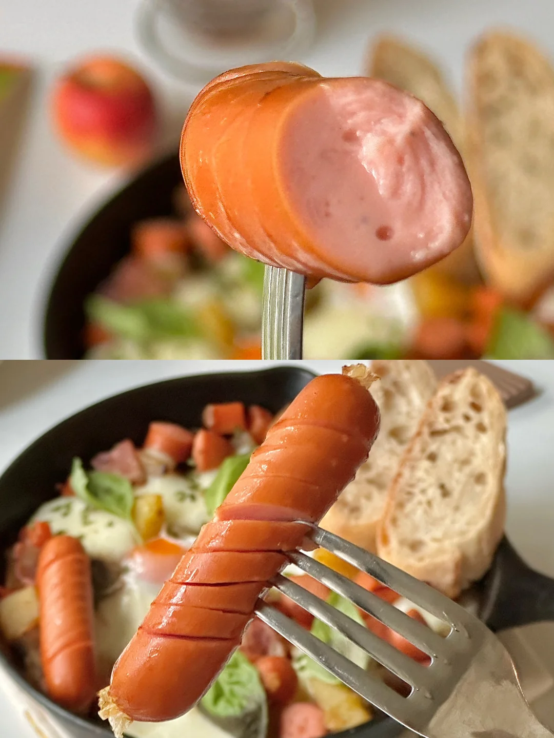 秋日能量早午餐🥖｜脆皮肠芝士焗蛋Brunch🍳