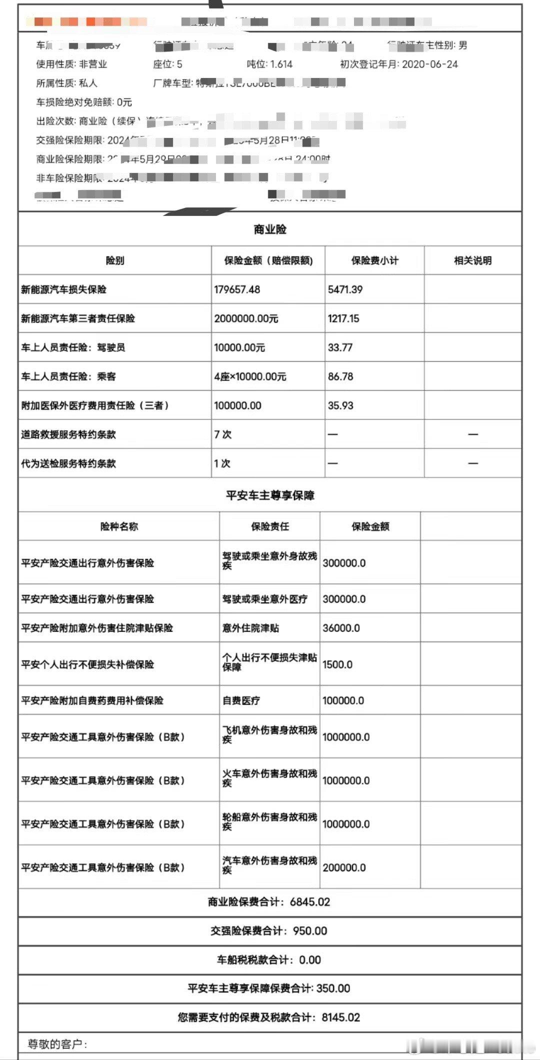 电车省的那点油钱，全送给保险公司了🙈 ​​​