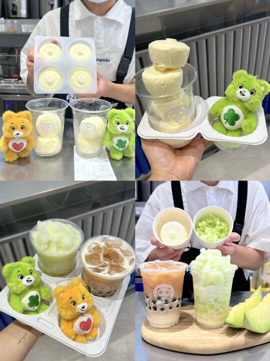 传下去！茶百道双球冰淇淋红茶回归啦！！！