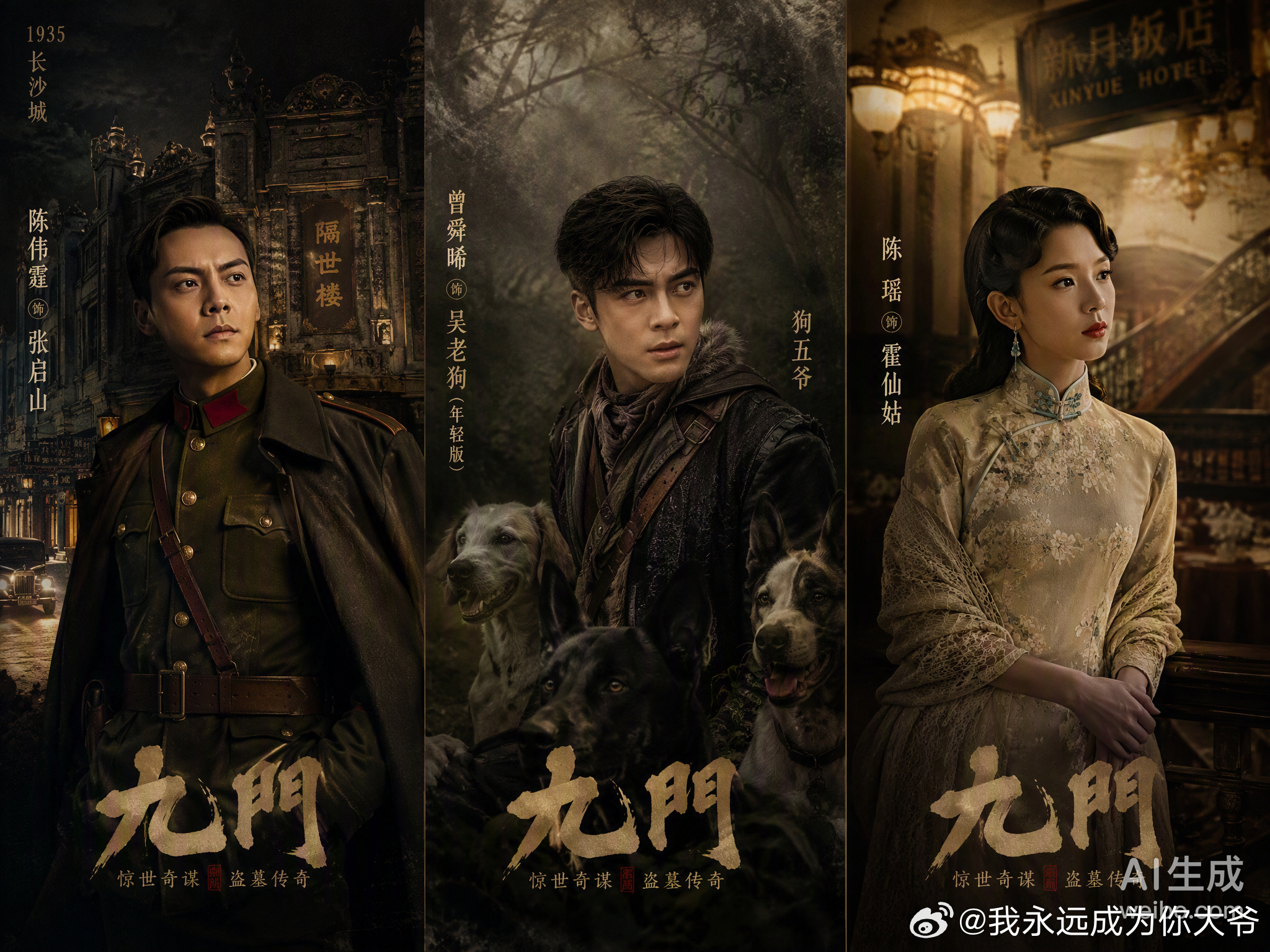 九门十年了，佛爷还是那个佛爷，但吴家这辈分怎么直接“超级加辈”了？😂看到曾舜晞