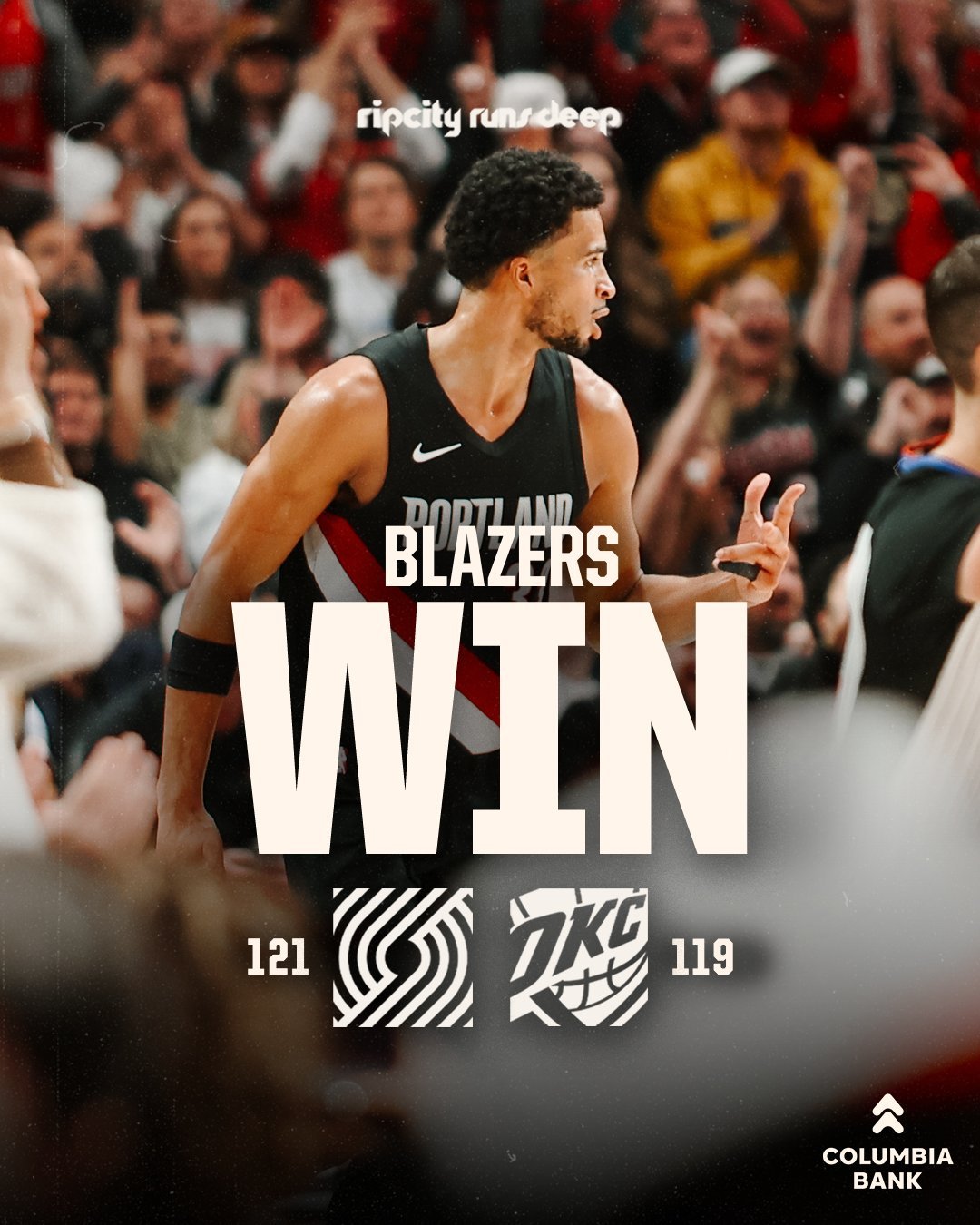 终结OKC8连胜！！！开拓者的队粉们！真的是开心了！！！但里斯5中4……对小杨来