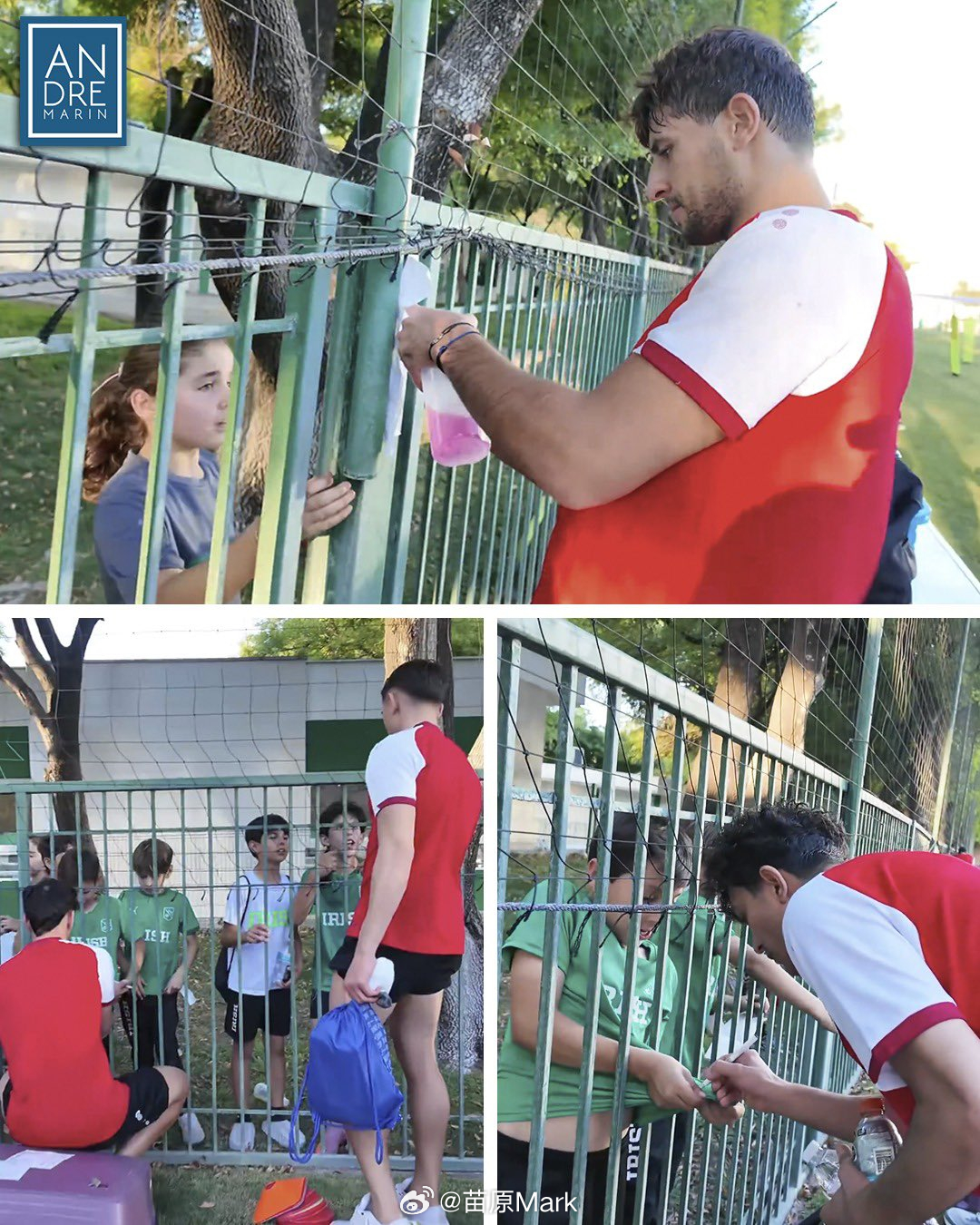 伊拉克还挺受欢迎的，老墨这几天不少人去找他们签名合影，世界杯的魔力。 