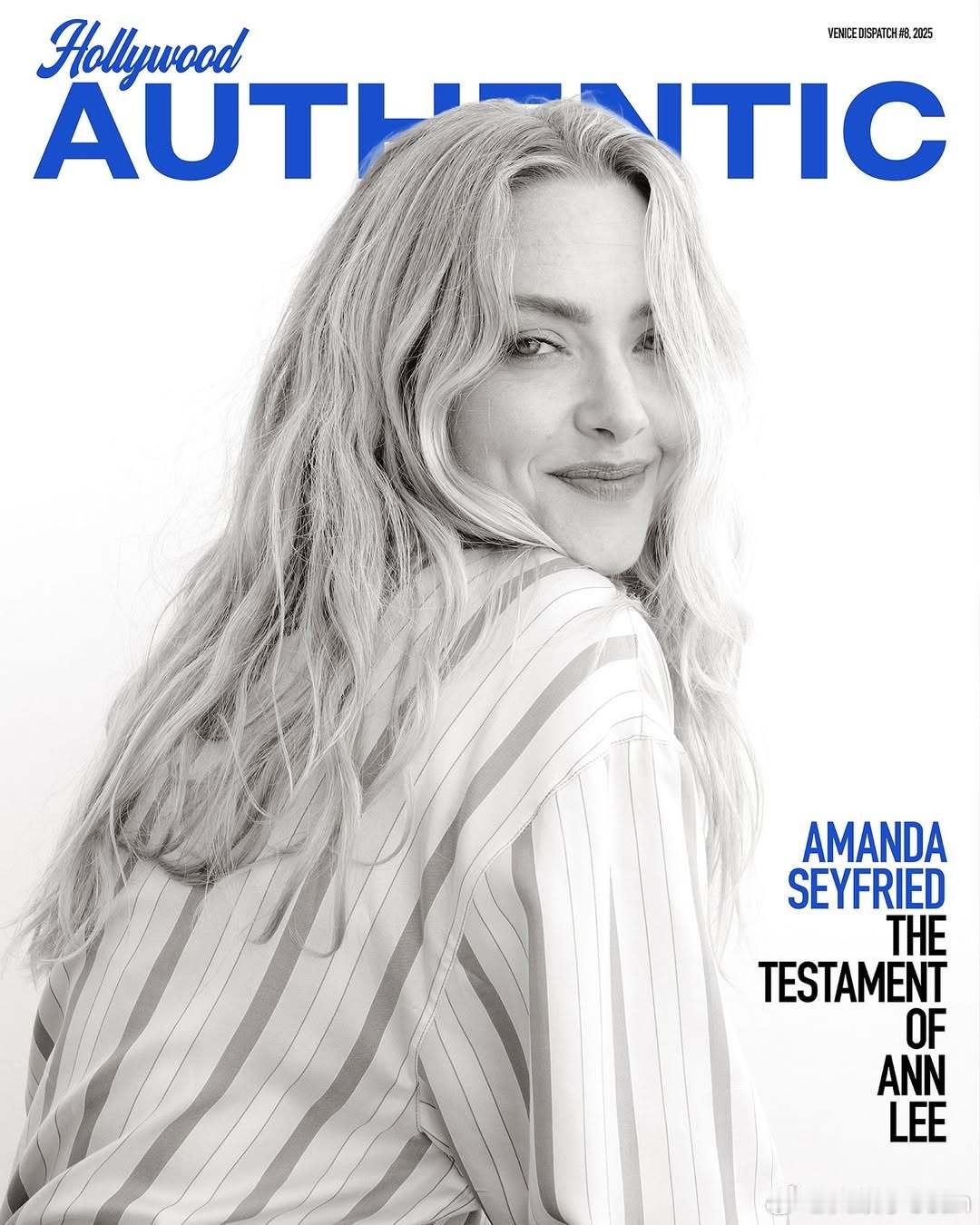 amanda seyfried阿曼达塞弗莱德登上《Hollywood Authe