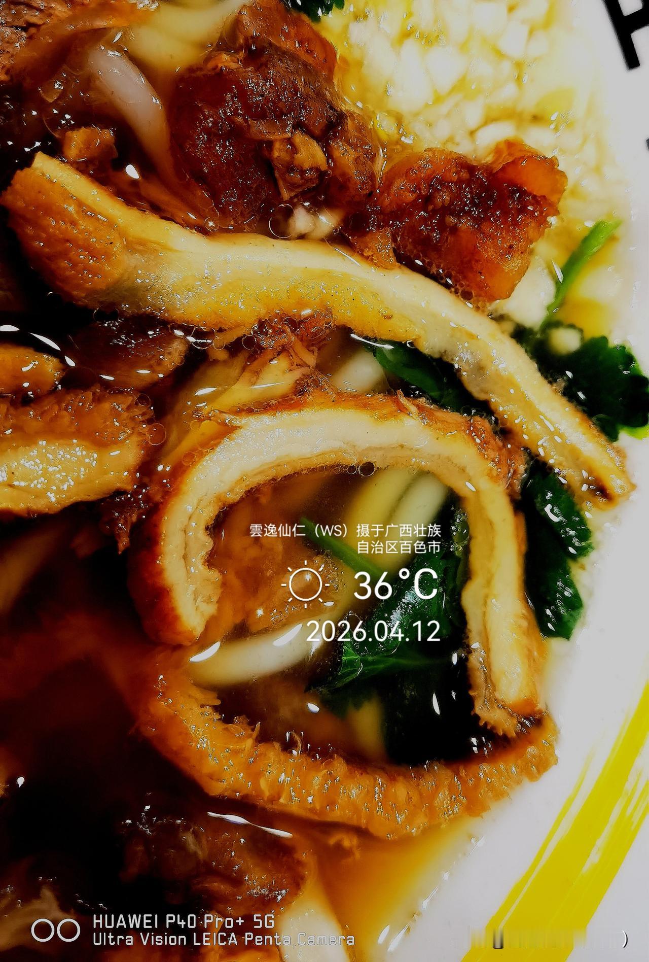 旅居生活记录（9484）广西壮族自治区百色市（169）品尝小吃46：牛三宝（牛腱