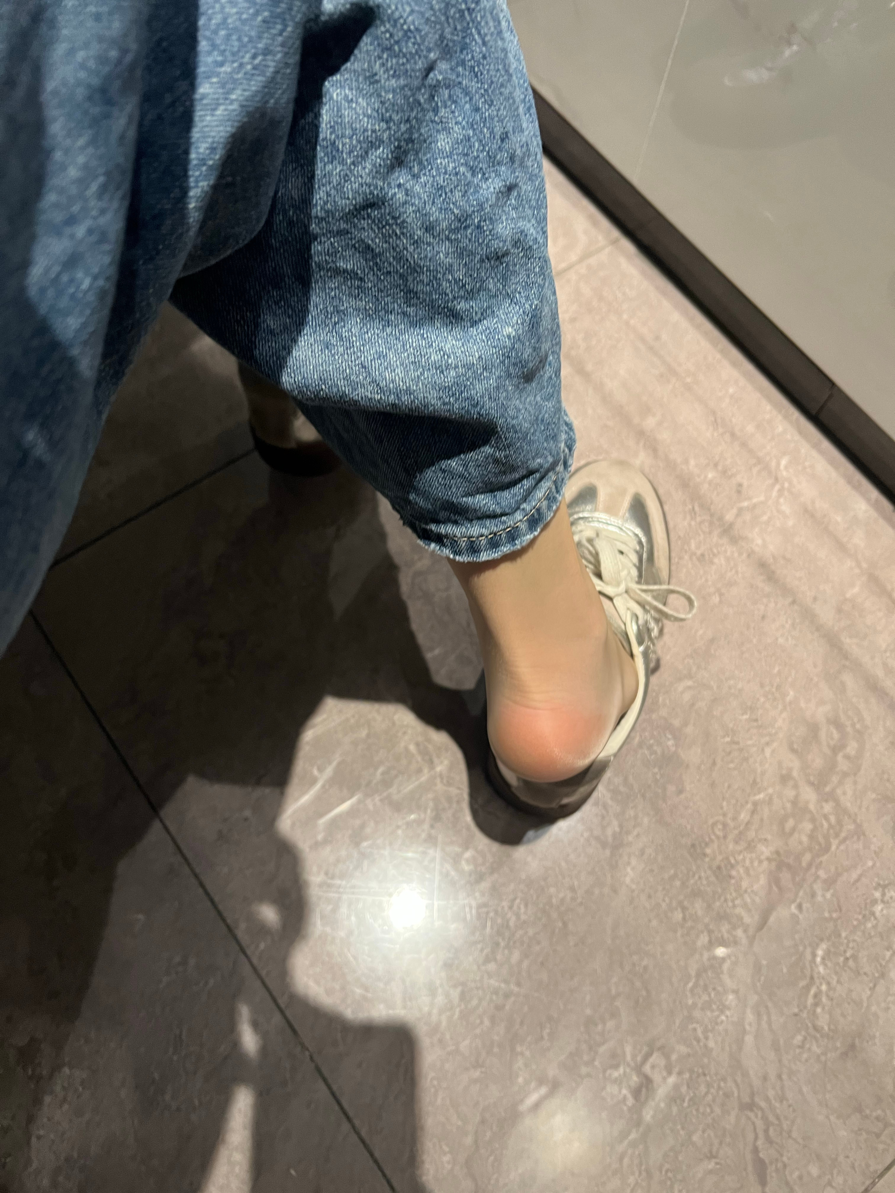 好一个后脚跟 