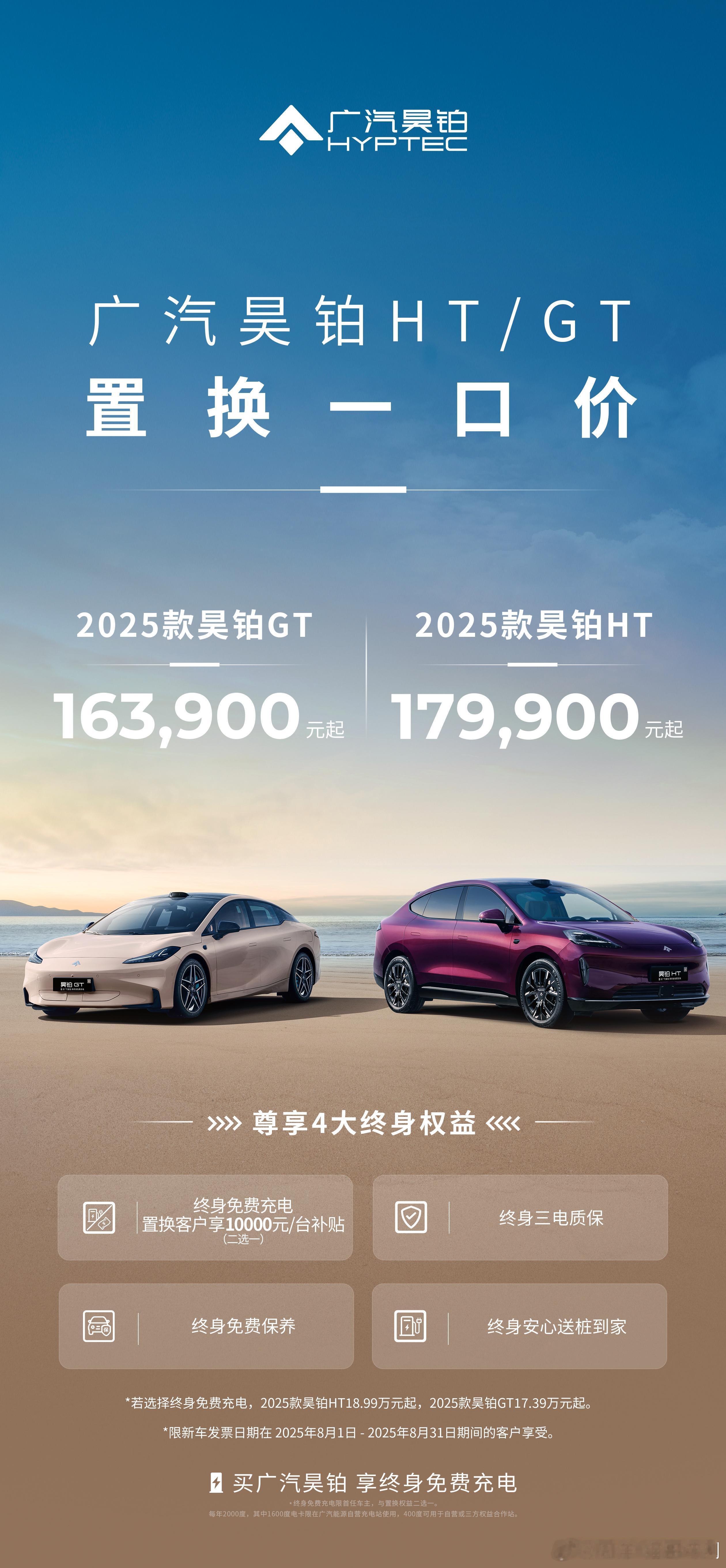 最近想买车的朋友，广汽昊铂值得好好看看，2025款广汽昊铂HT/GT 推出了置换
