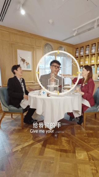 胡兵蔡国庆上课调皮被老师惩罚 胡兵蔡国庆学英式下午茶礼仪，这课堂欢乐爆棚！蔡国庆