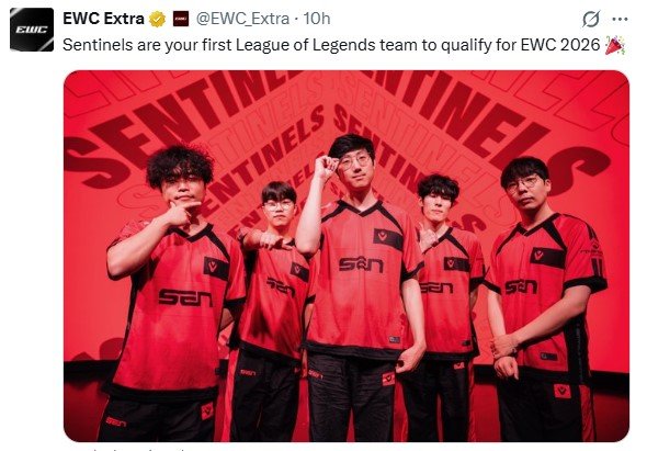 大木，又是你！在今晨结束的电竞世界杯英雄联盟项目北美区预选赛决赛的比赛中，SEN