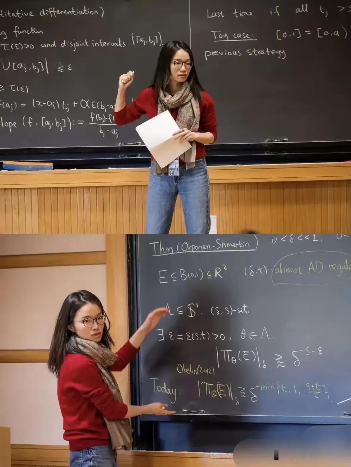 王虹教授的板书，自带“加密效果”，估计99%的人都看不懂吧？