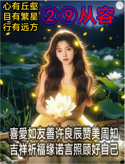 如友善许目有繁星
赞美良辰行有远方
个人观点心中藏有格局与志向，
仅供参考眼里装