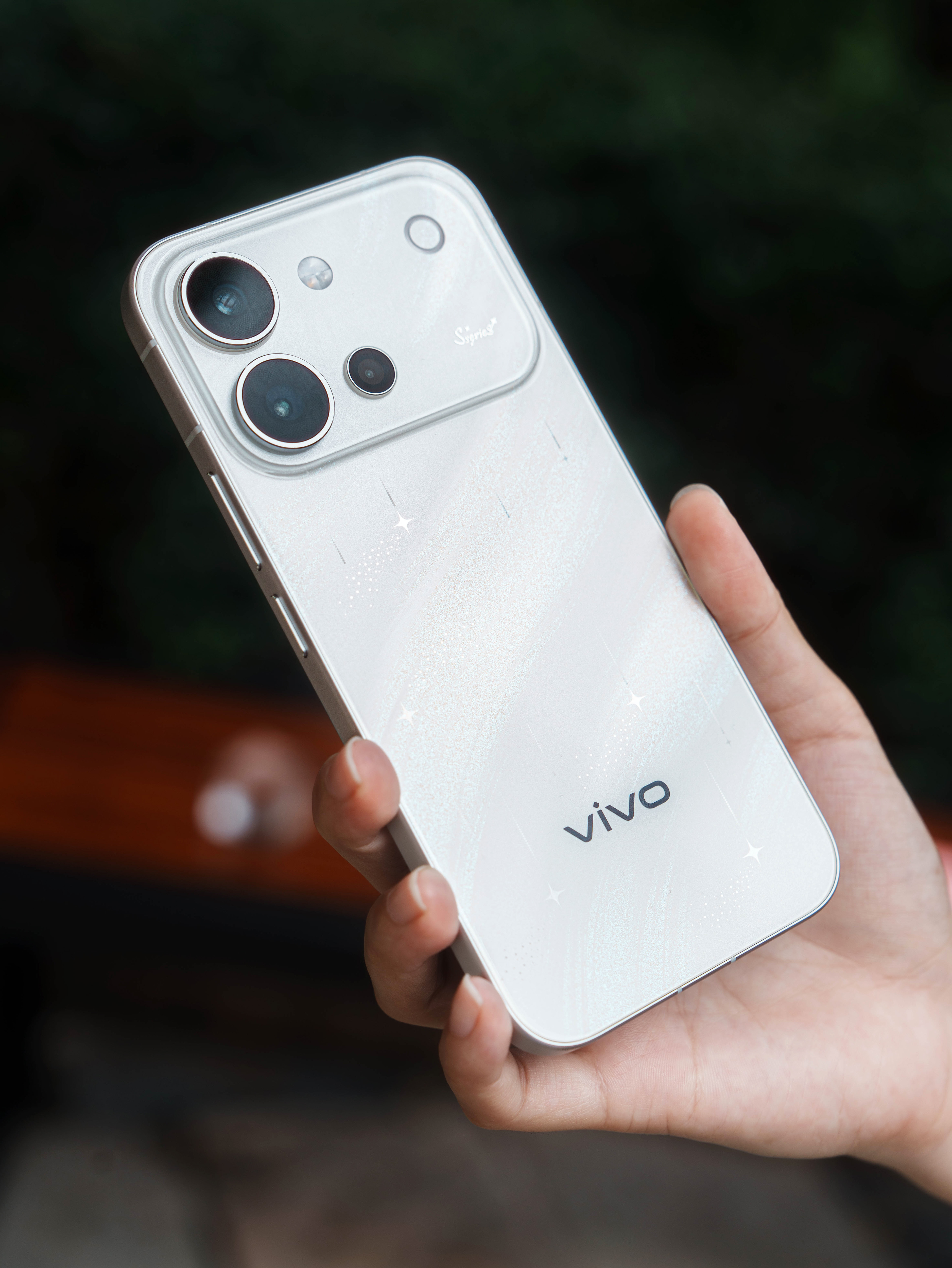 自从摸上vivo S60，我那台旧手机直接被打入冷宫当闹钟。随手拍的路边花草，色