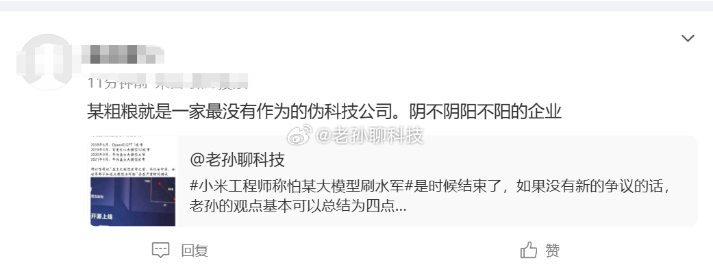 小米是一家没有作为的伪科技公司？可能吧，某些人比国家还懂 