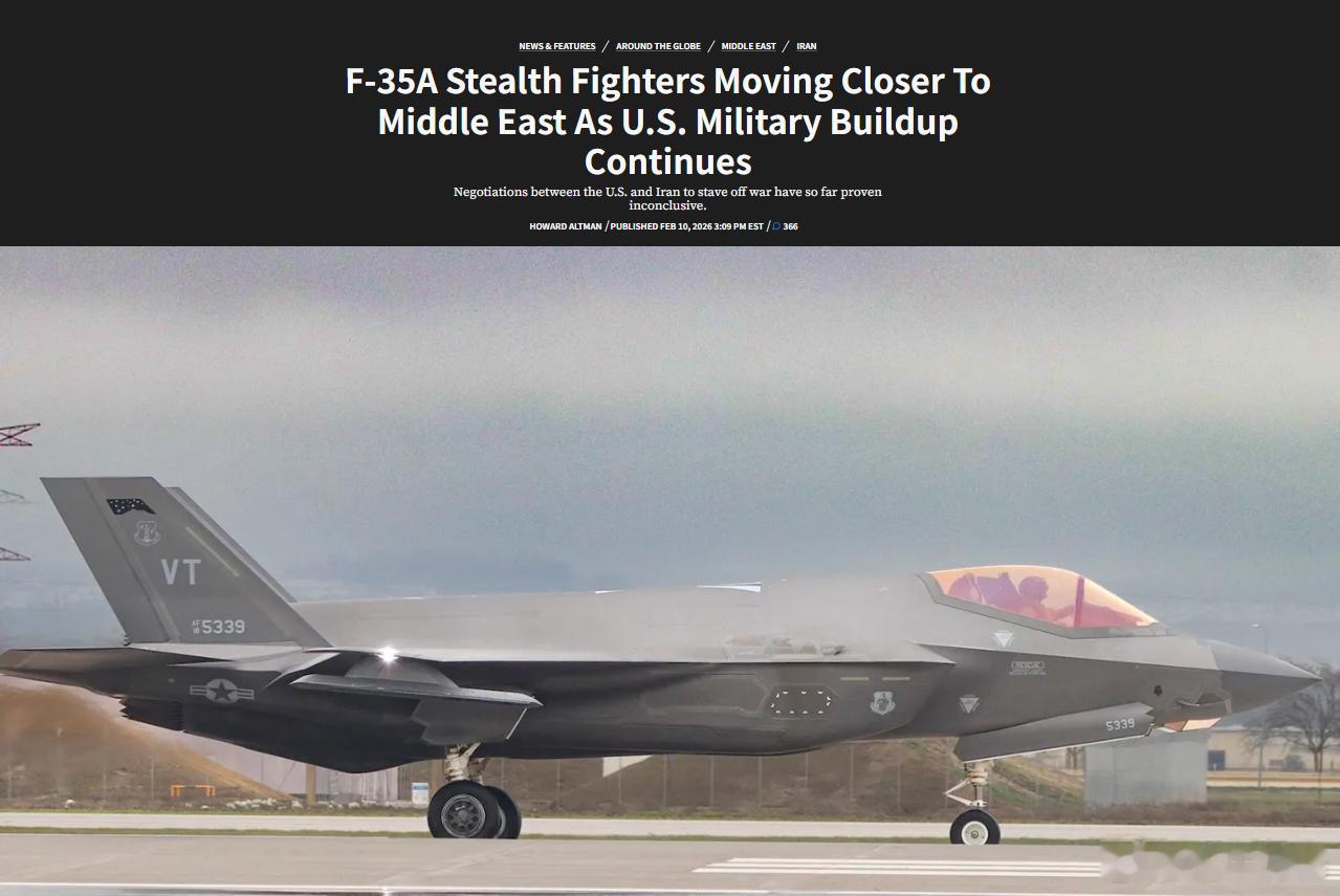 过去一周，美国国民警卫队158th Fighter Wing 从佛蒙特基地向约旦