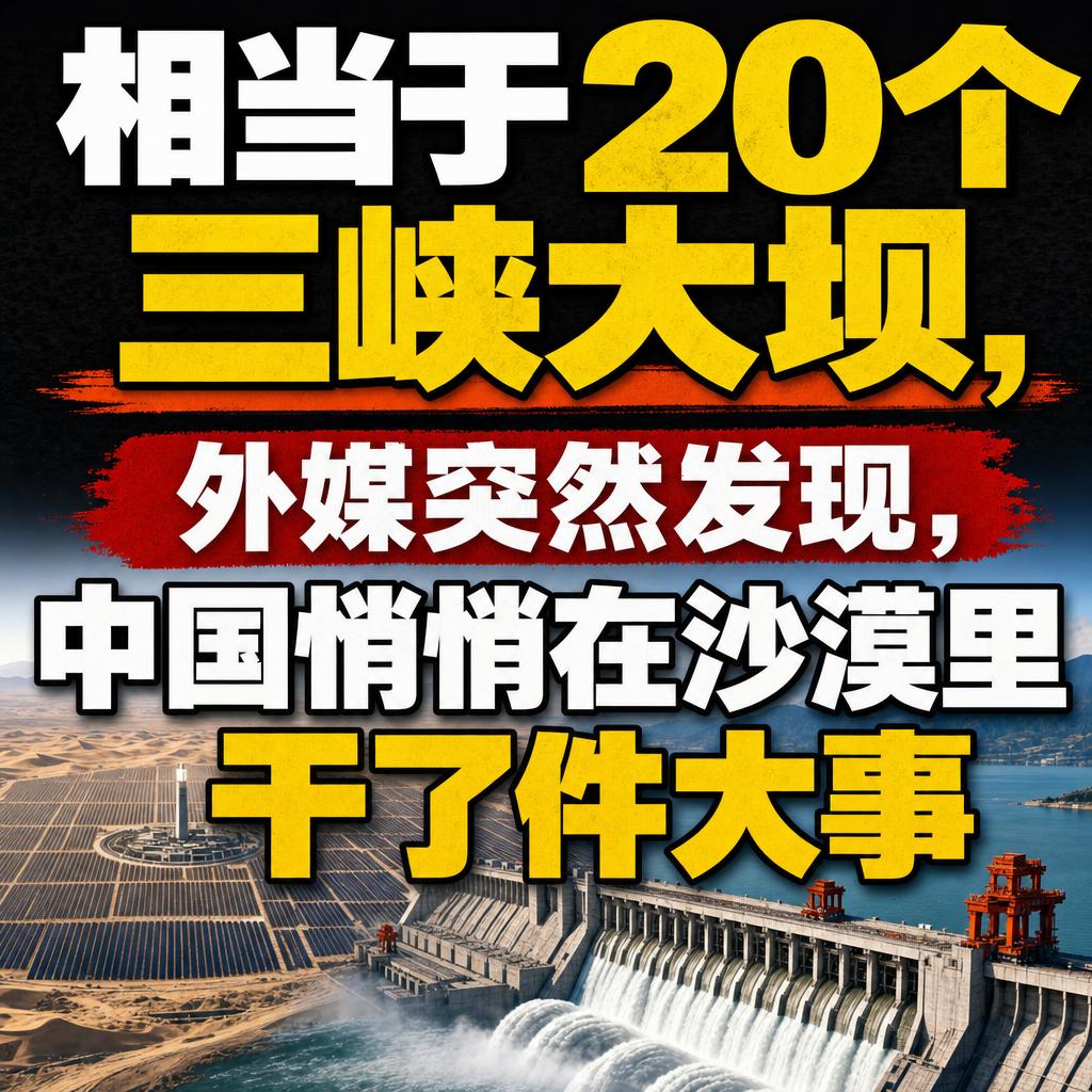 沙漠里的蓝：化劣势为竞争力 生态经济双赢
沙漠里那片蓝，外媒为什么集体沉默？
先