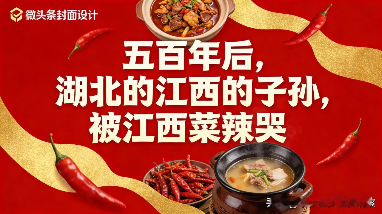 【程少堂｜500年后，湖北的江西子孙被江西菜辣哭】

这几天回江西寻根，从井冈山