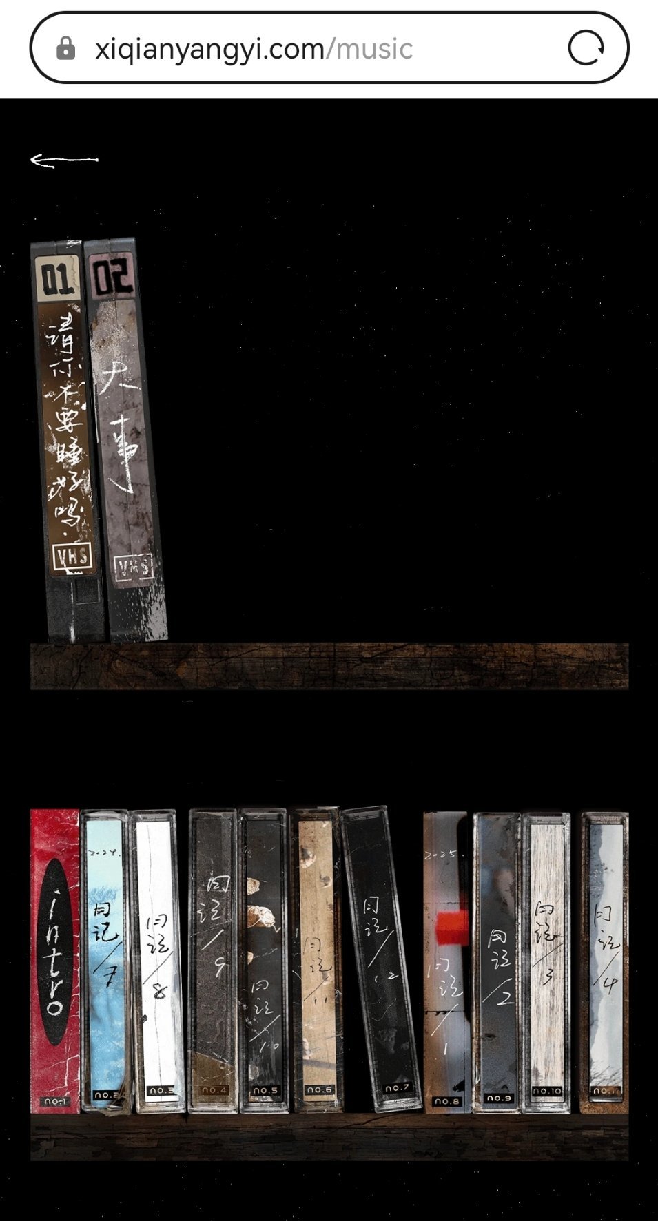 最近就像个空巢老人反复观看孩子留下的磁带释放思念