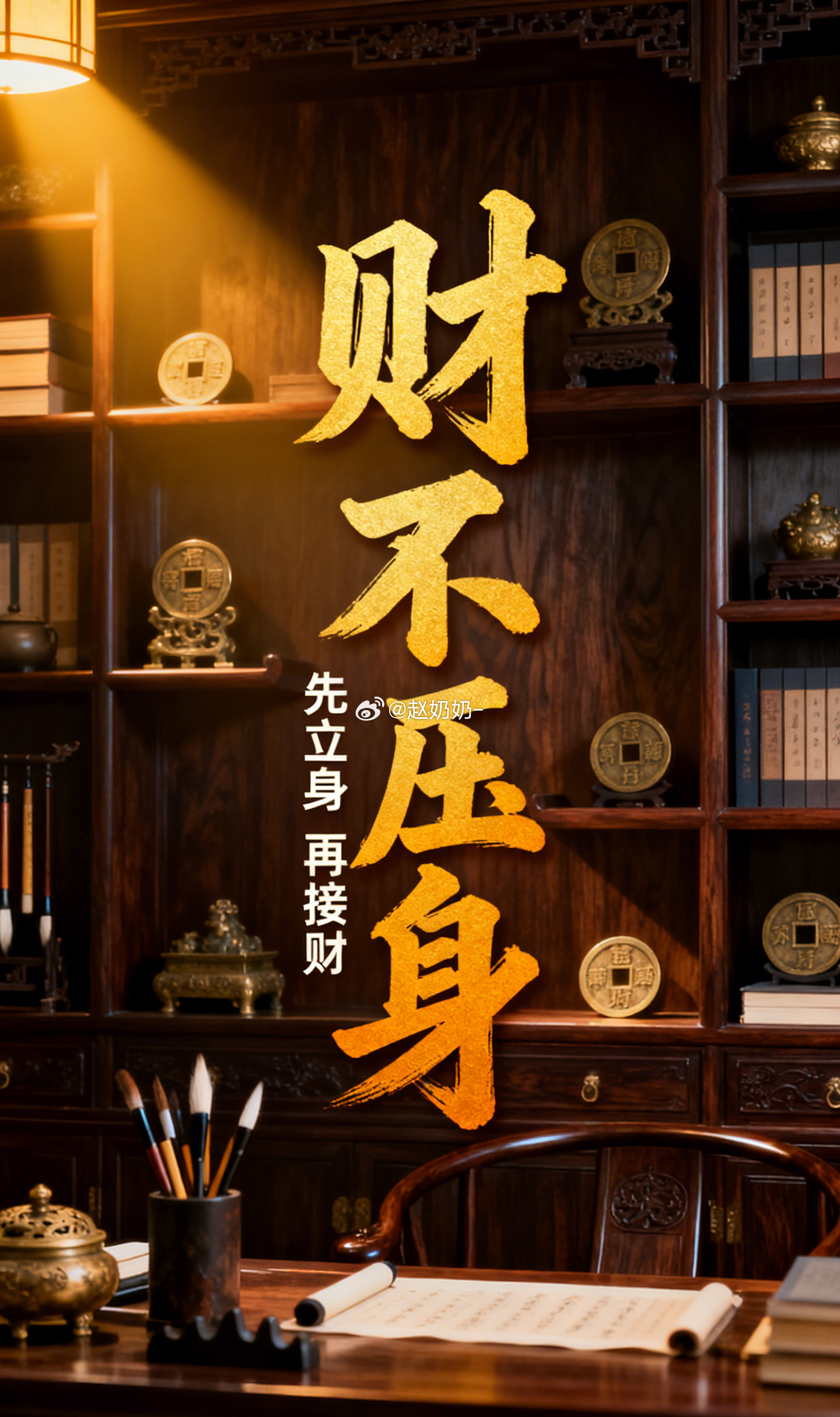 有一种人赚到钱反而慌，钱在手里像烫手的东西，花掉了、给出去了才松口气。不是大方，