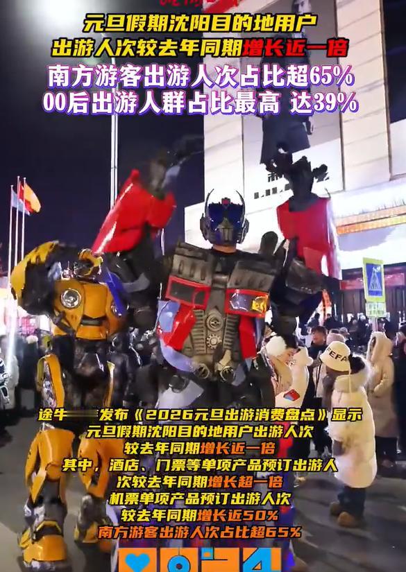 元旦假期文旅成绩喜人！截至1月3日14时，全省累计接待游客按可比口径同比增长19