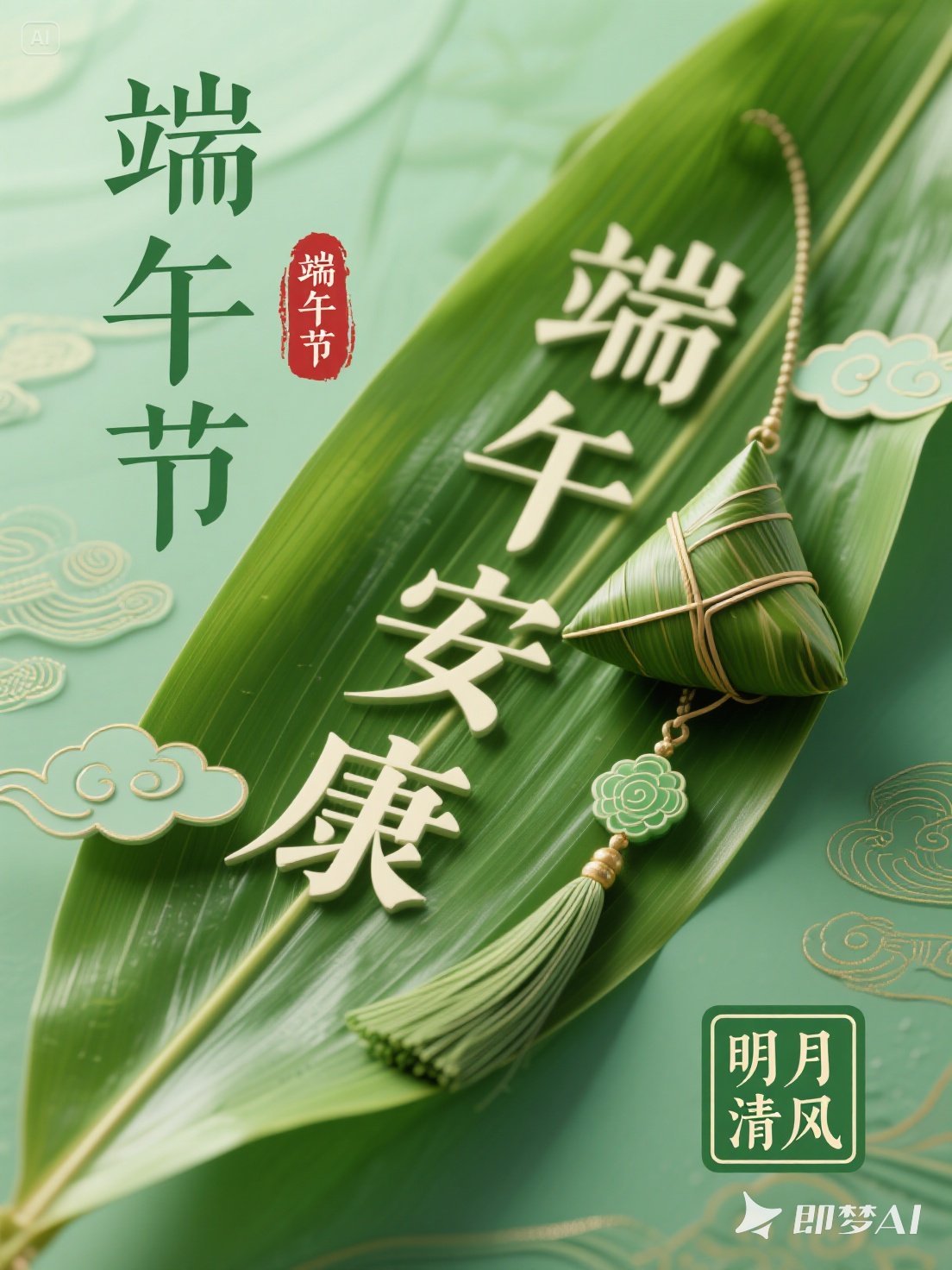 端午安康明月清风 端午安康！ 早每天早起打卡 ​​​