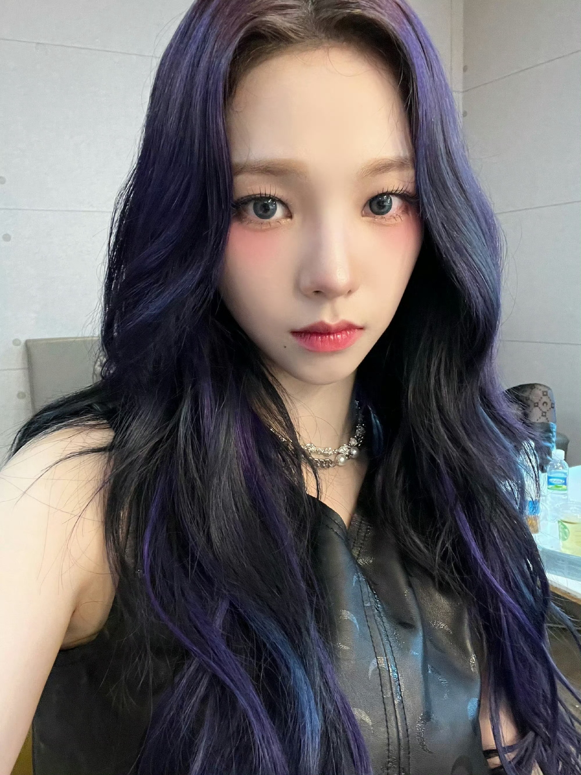 柳智敏 紫发神女时期💜 