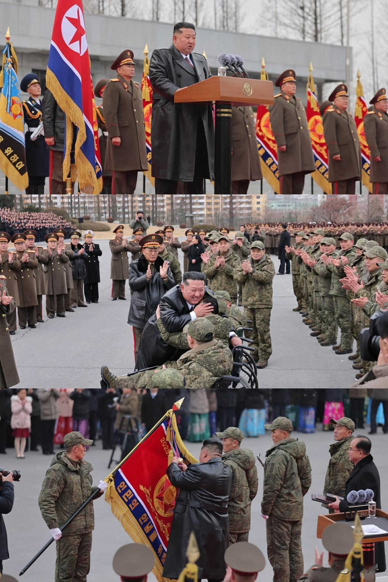 赴俄北朝士兵归国，司令官授勋并拥抱他们！今年5月28日组建的第528工兵团，于8