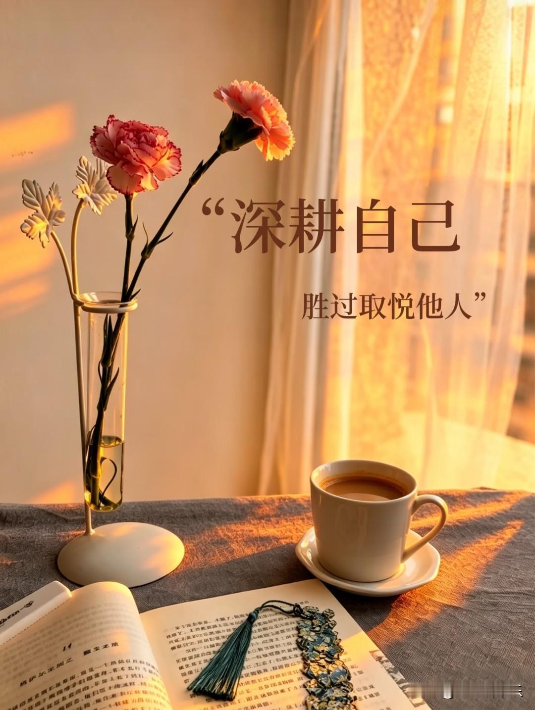 深耕自己，胜过取悦他人。
 
人这一辈子，最该讨好的，从来不是别人，而是自己。