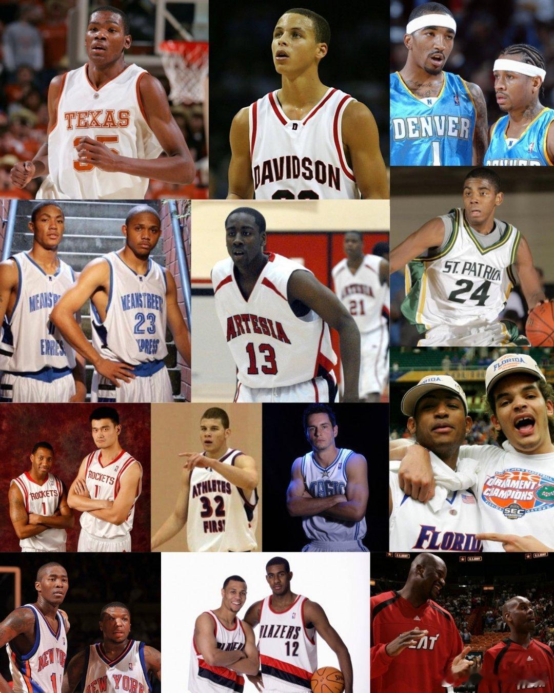 詹姆斯上次得分没上双：库里、KD、哈登在读大学，NBA还有姚麦组合