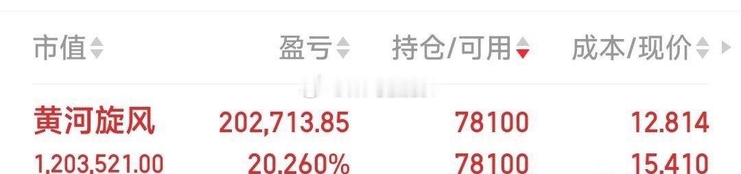 京东方A，黄河旋风，你们加了吗？ 