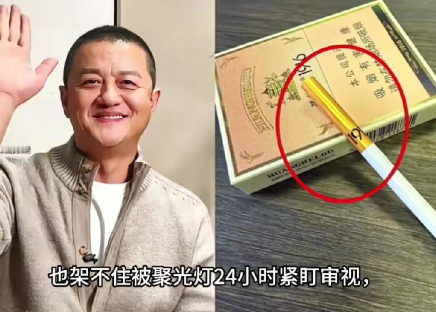存心想挑你的刺，

怎么都能找到理由。

最近李亚鹏因抽100元一盒的烟，被好多