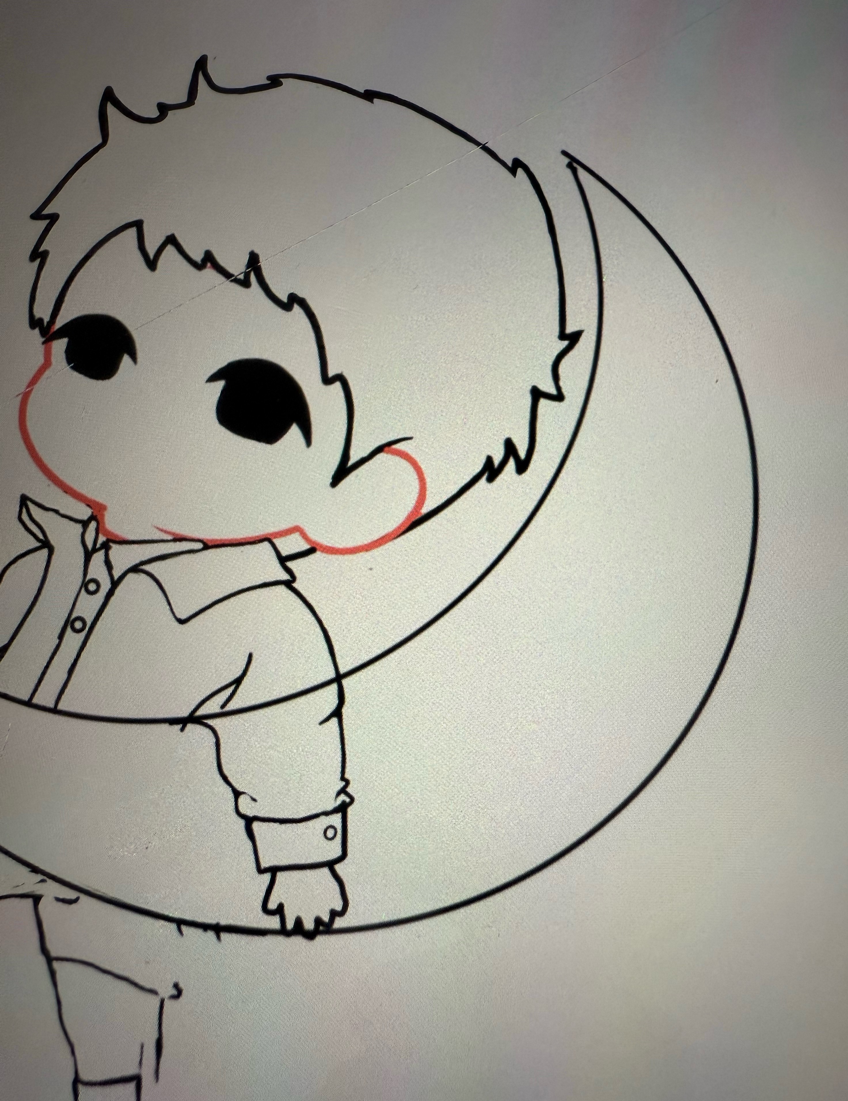 画到一半笔没电💦 