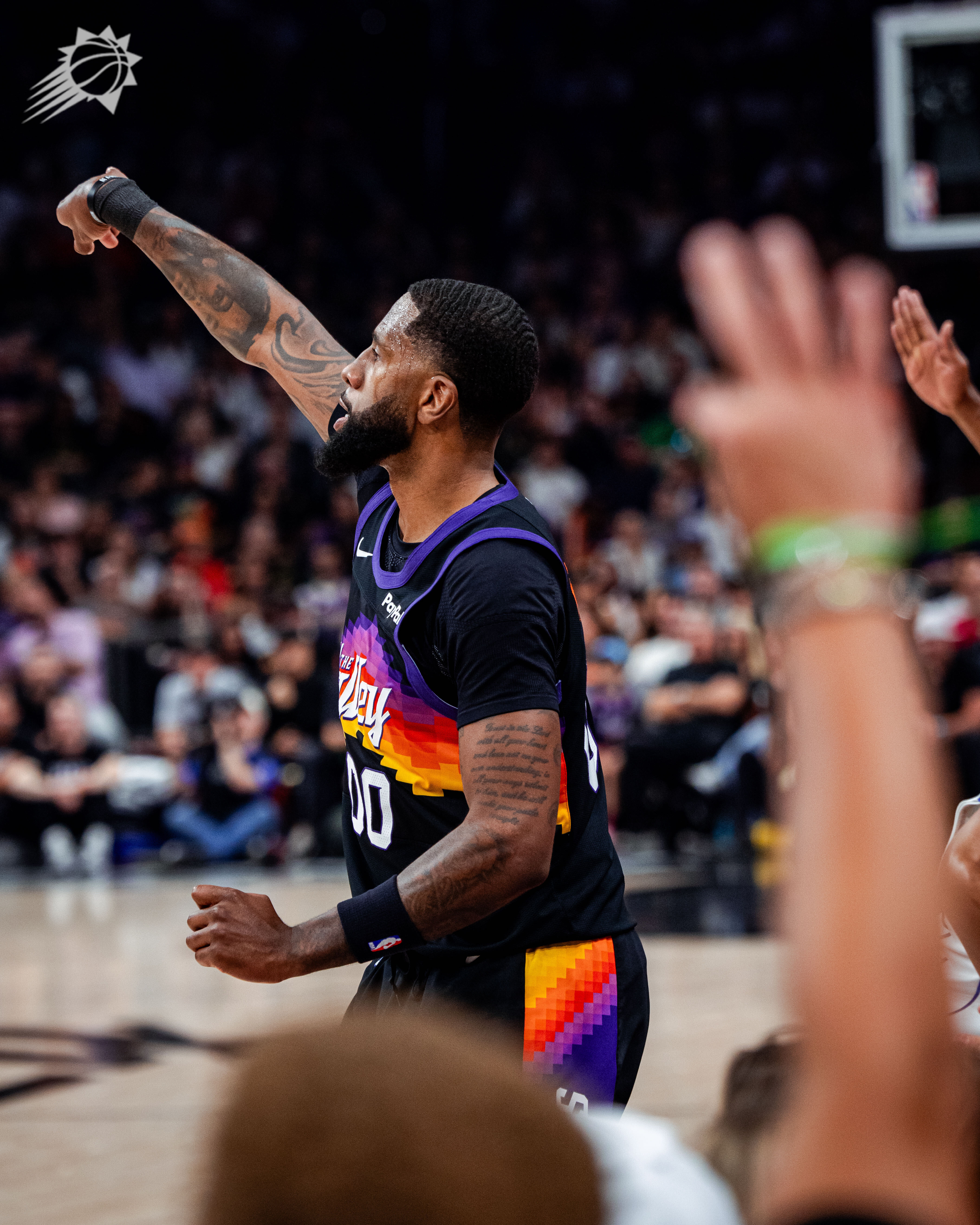 邓恩防下对方进攻 ‼️随后助攻奥尼尔命中第三记3️⃣分菲尼克斯太阳 ｜旭日东升｜