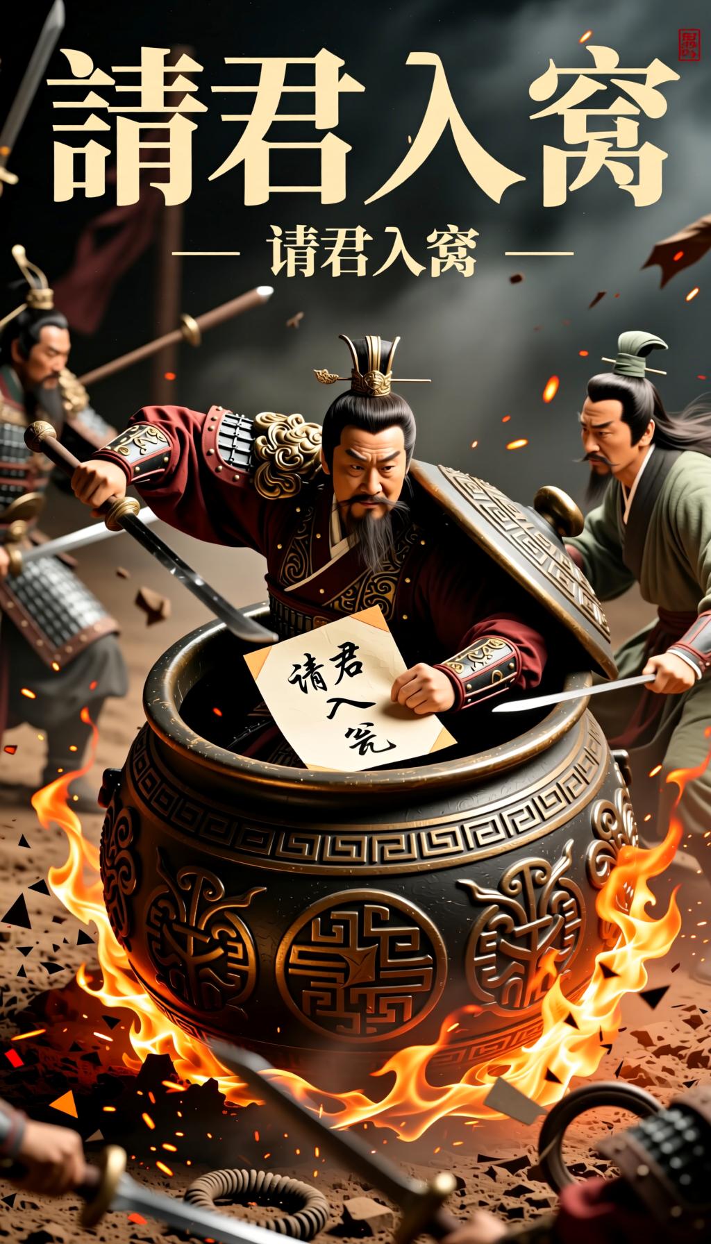 请君入瓮：古今智斗的绝妙一招
各位读者朋友们，今天我们要聊的，是一场“请君入瓮”