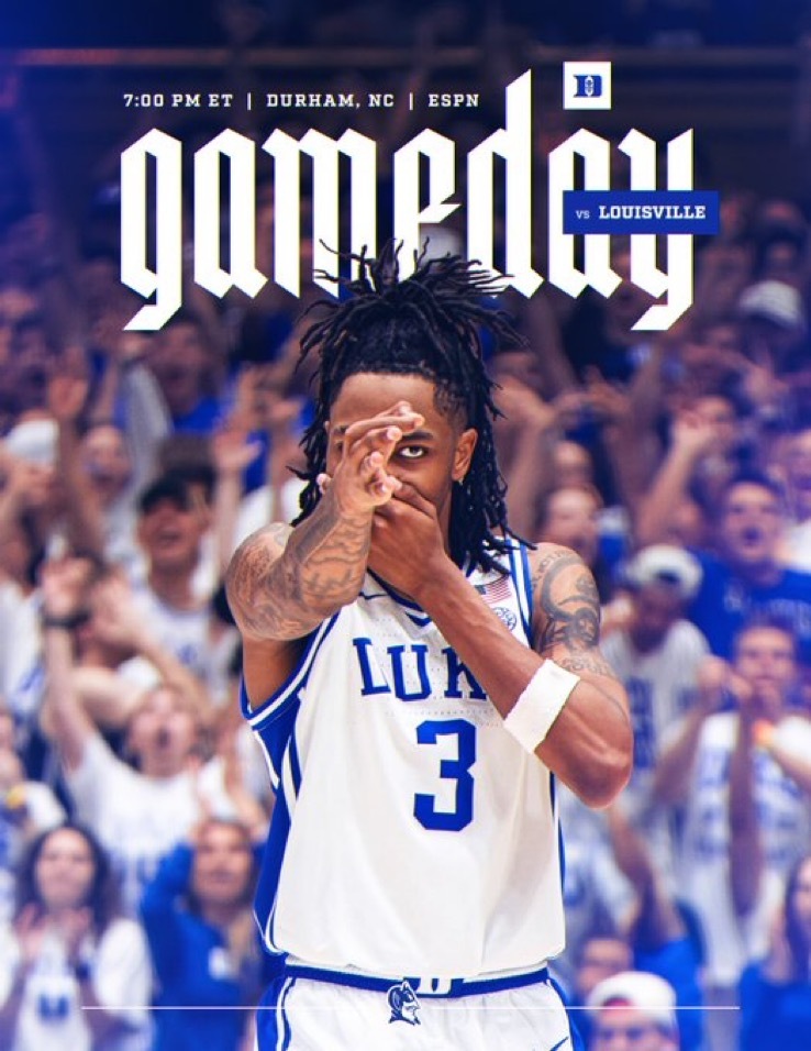 杜克男篮  明天是比赛日！明早8：00对阵路易斯维尔 