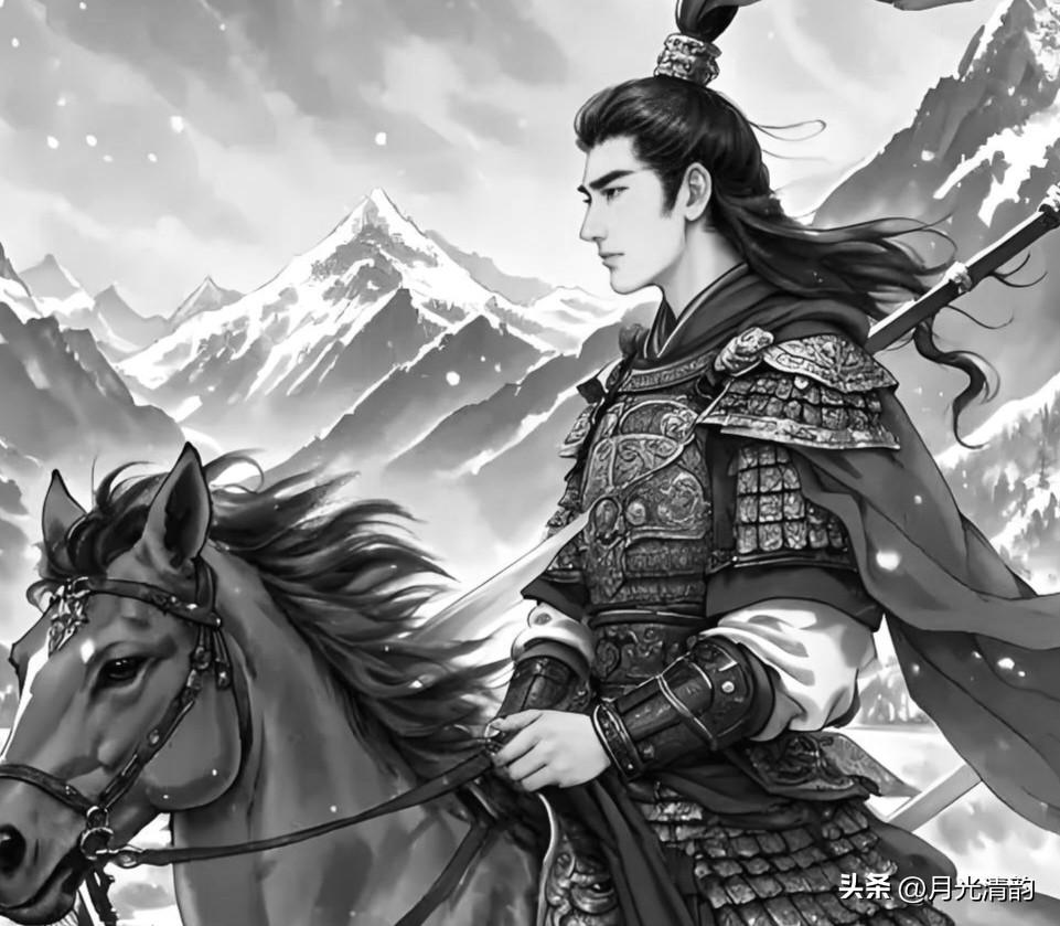 元朔六年，匈奴又来犯边。十七岁的霍去病主动请缨，要求跟着舅舅卫青出征。卫青给了他