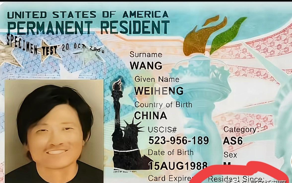 甜甜圈王伟恒的绿卡，居然穿越到了2026年才生效？
这简直是年度最大的黑色幽默！