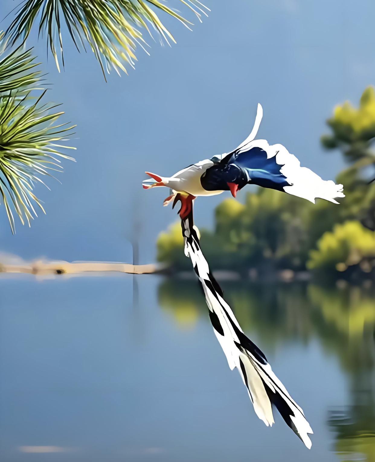 上联：高山出俊鸟，求下联：…？下联对，深海卧蛟龙。