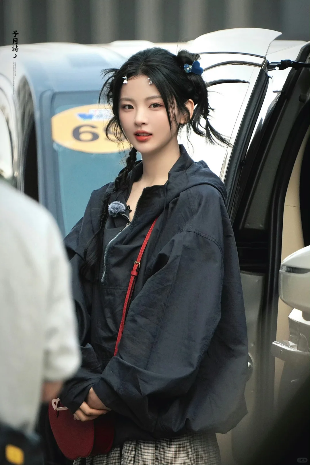 毛绒的小羊小呆毛杨超越美图存