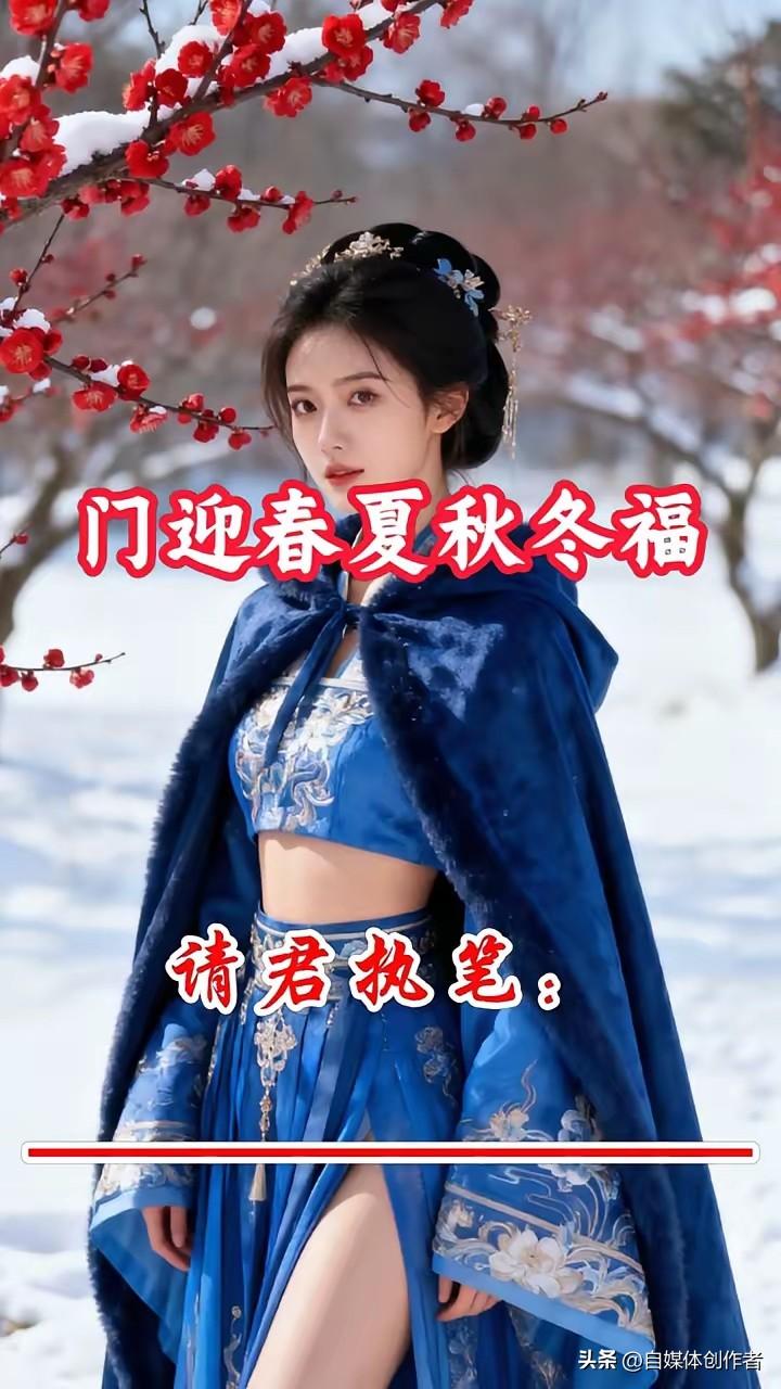 门迎春夏秋冬福
路通东南西北泽