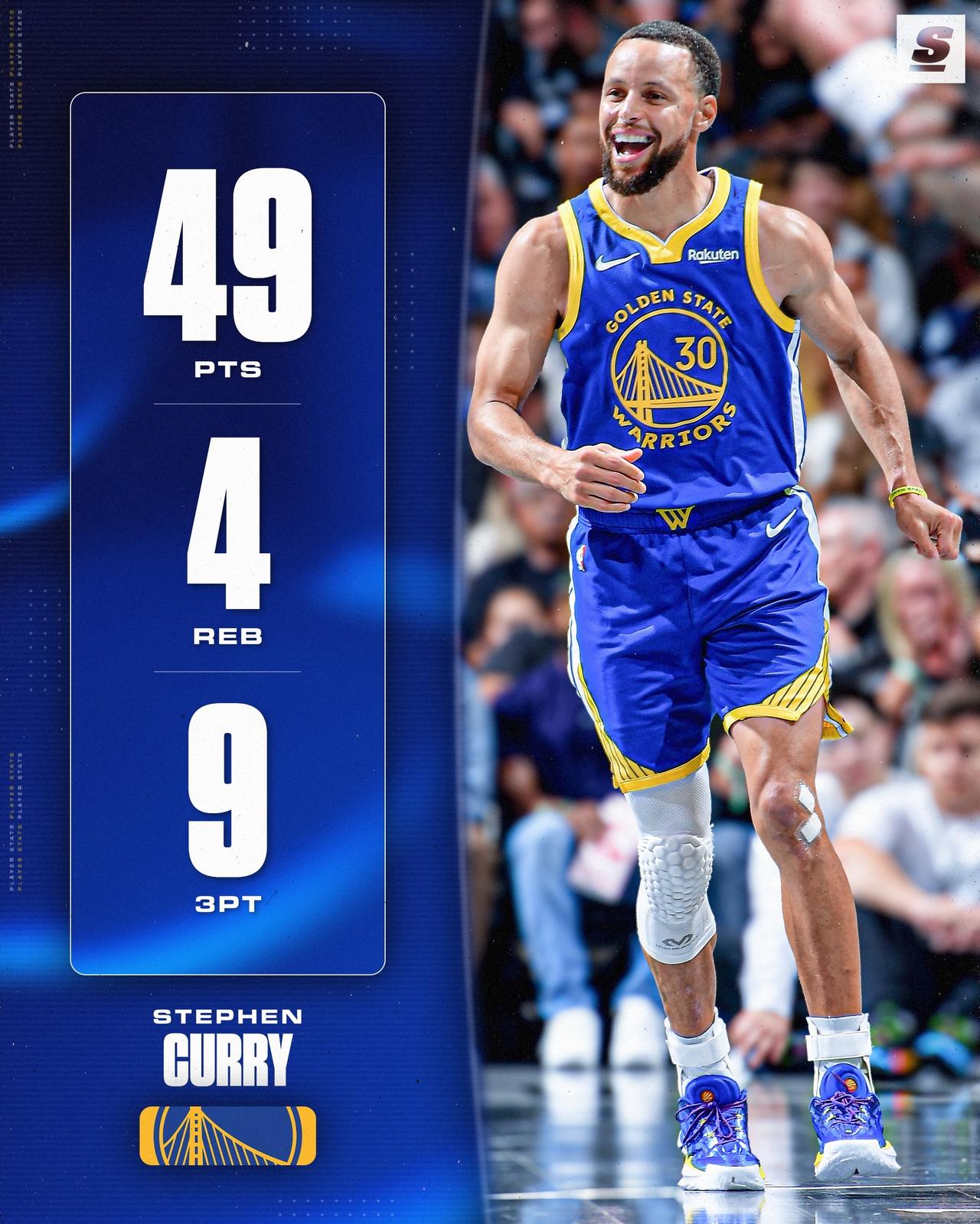 库里不愧是超巨啊！
因为上一场刚打过马刺，还赢了，所以今天这场赛前已经做好输球的