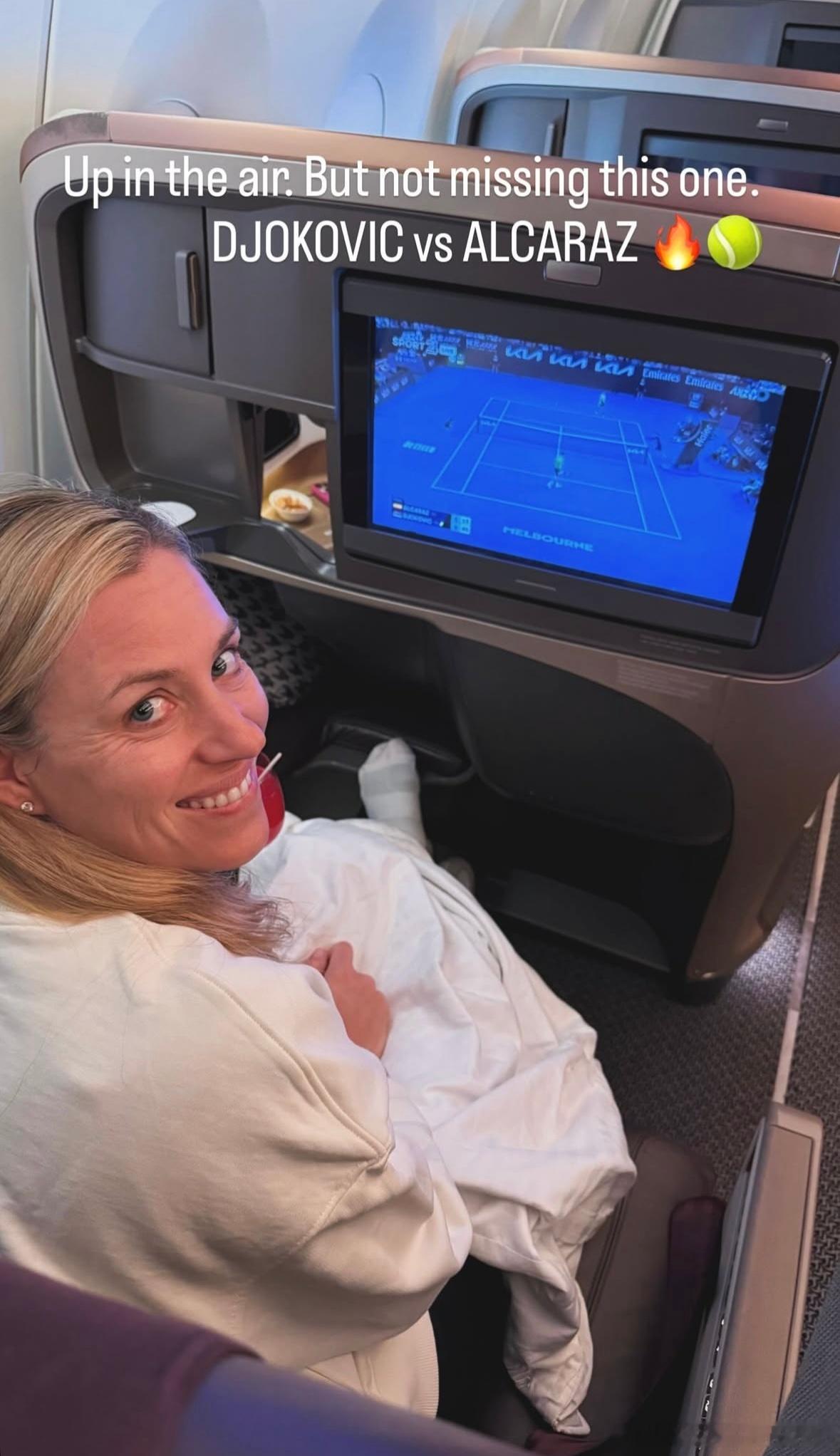 科贝尔，开心的一周墨尔本之行，在今天下午结束啦！Angie没能留下来看阿尔卡拉斯