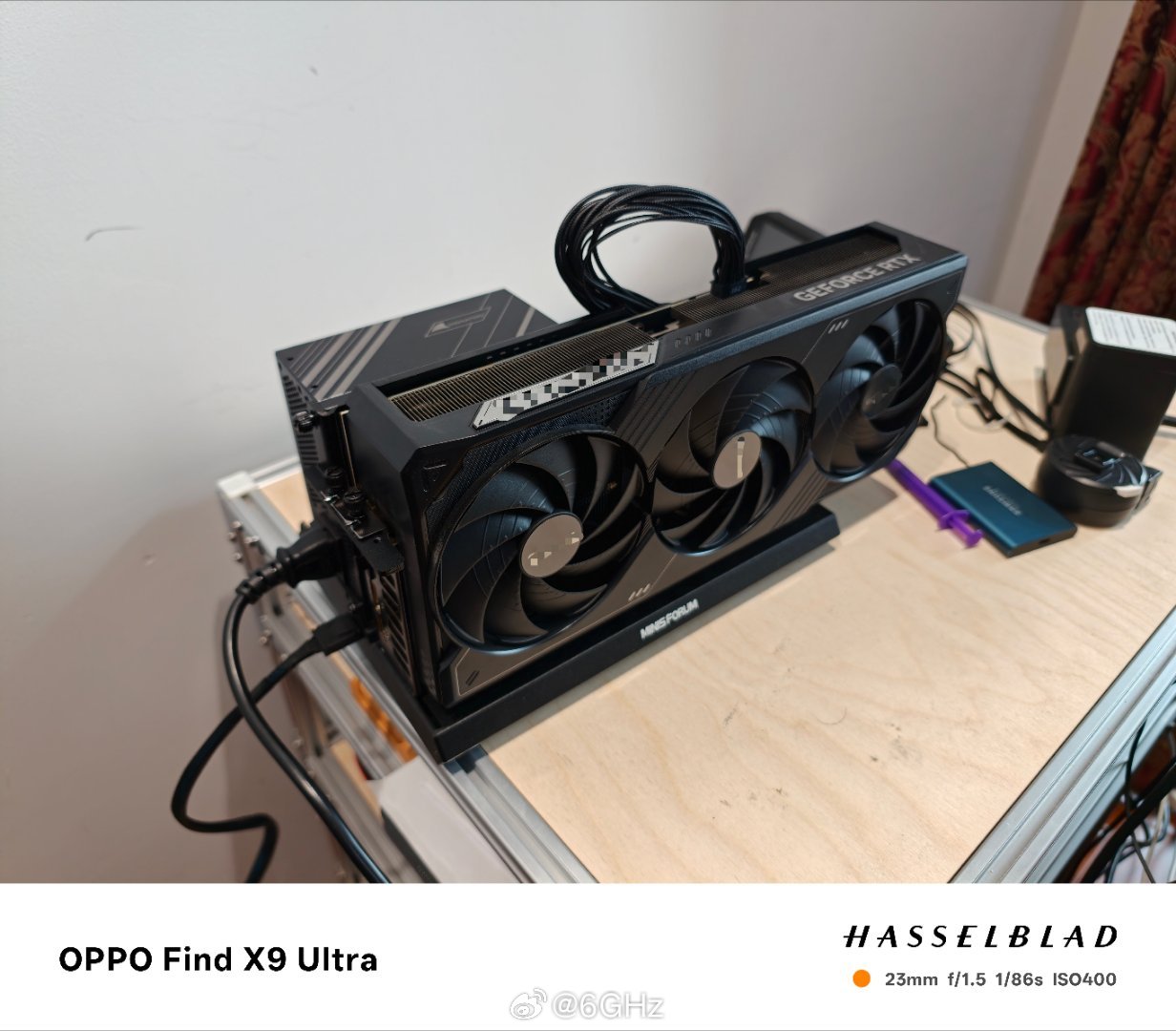 给thinkbook14+外接5090满血版试试