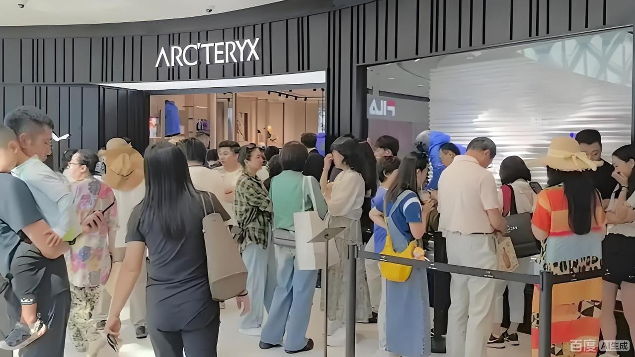 三亚近30℃的暖意里，原价万元出头的加拿大鹅羽绒服竟成热销款。据店员介绍，这款羽