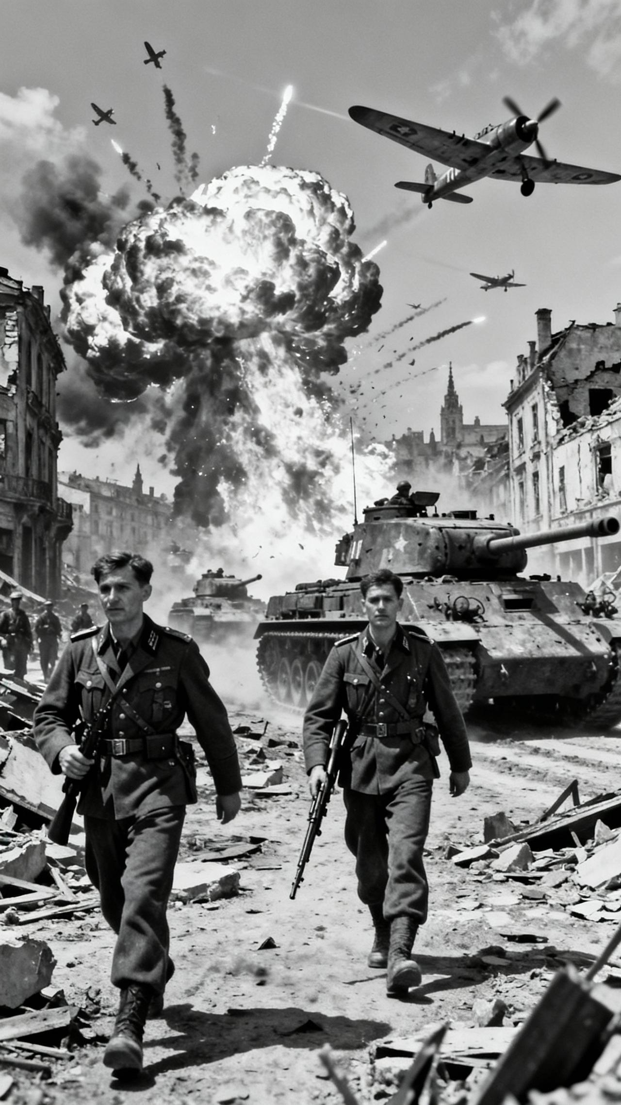 让我们从那段历史的背景说起。时间回到1944年，那个欧洲大陆笼罩在战火中的年代。