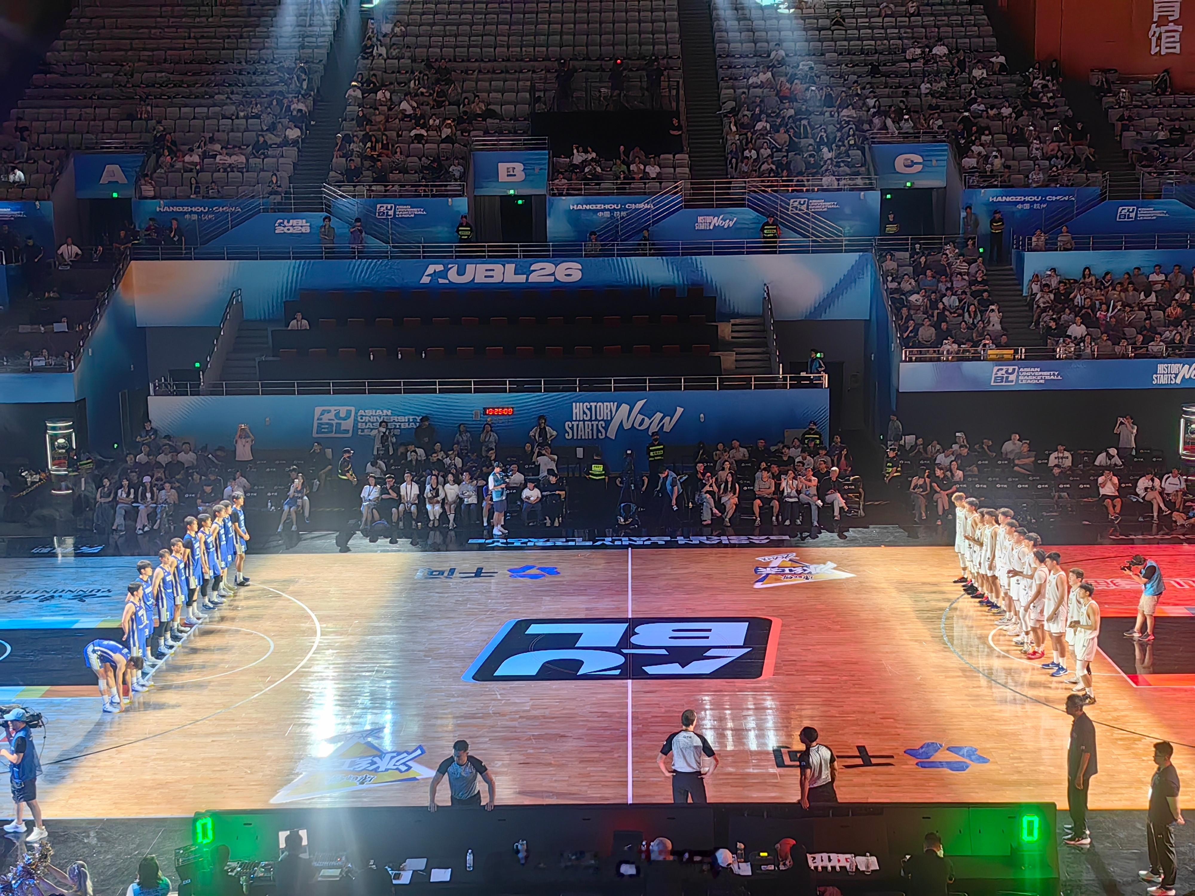 AUBL2026延世大学VS北京大学，比赛即将开始，北京大学加油，