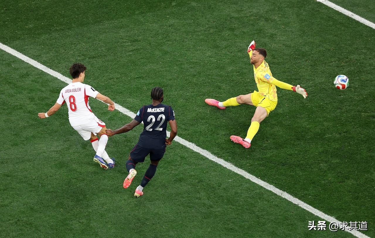 9000万欧身价打没！美加墨世界杯，土耳其3-2美国，20岁金童居莱尔攻入一球，