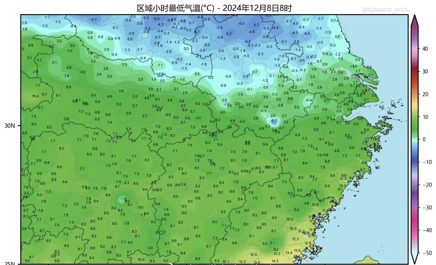 冷空气南下，今天上海冷风呼啸