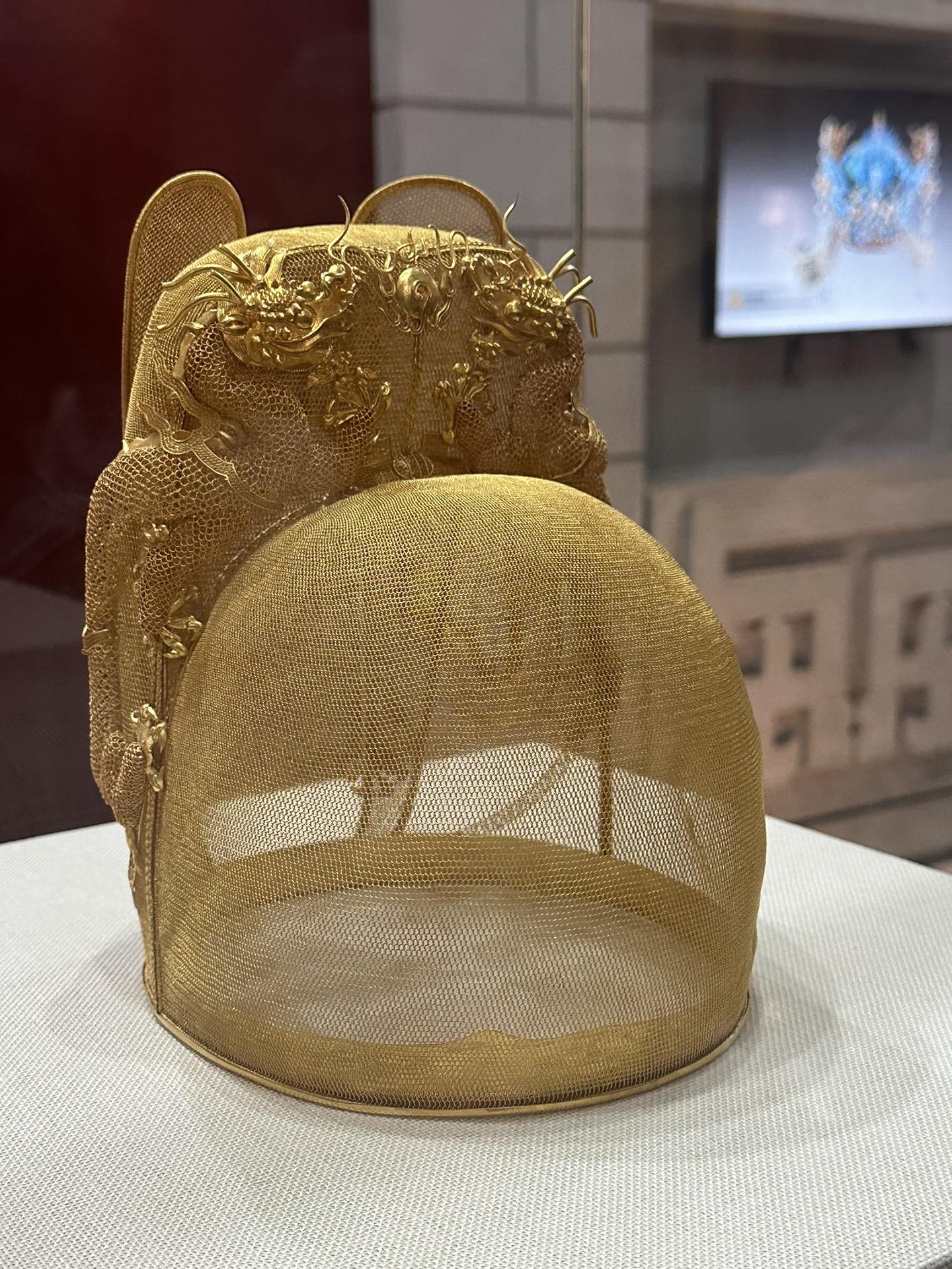 明万历 金丝翼善冠