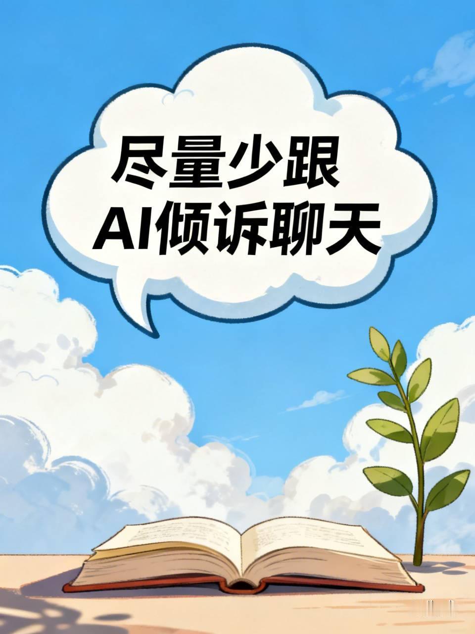 为什么要说尽量少跟AI倾诉聊天

“尽量少跟AI倾诉聊天”近期引发很多人共鸣。