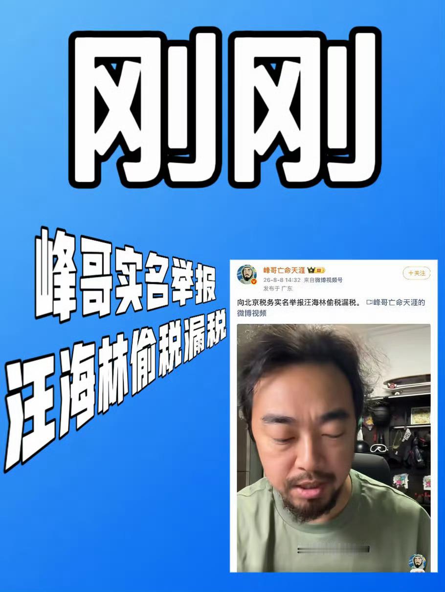 平时喜欢以“点评”别人的汪海林被实名举报偷税漏税……还打到汪海林老婆账户，该不会